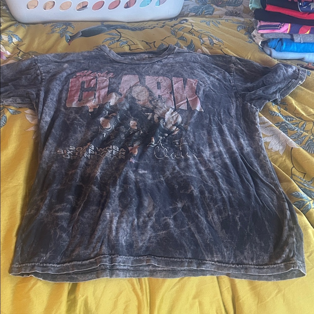 Graphic Alysha Clark 6th Player of the Year 2023 Tie-Dye T-Shirt